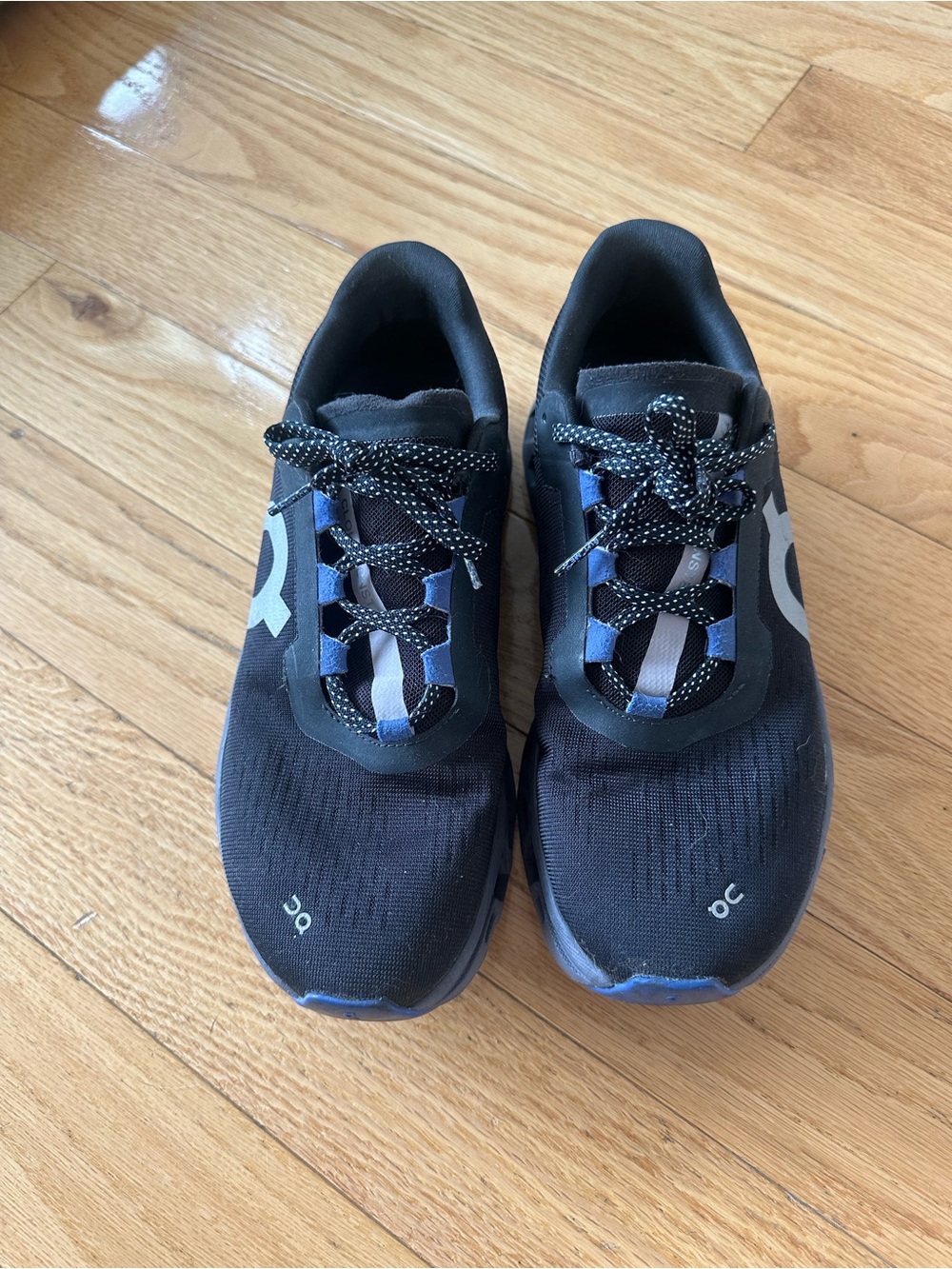 On Running Women’s Cloud Running Shoes in Black and Blue